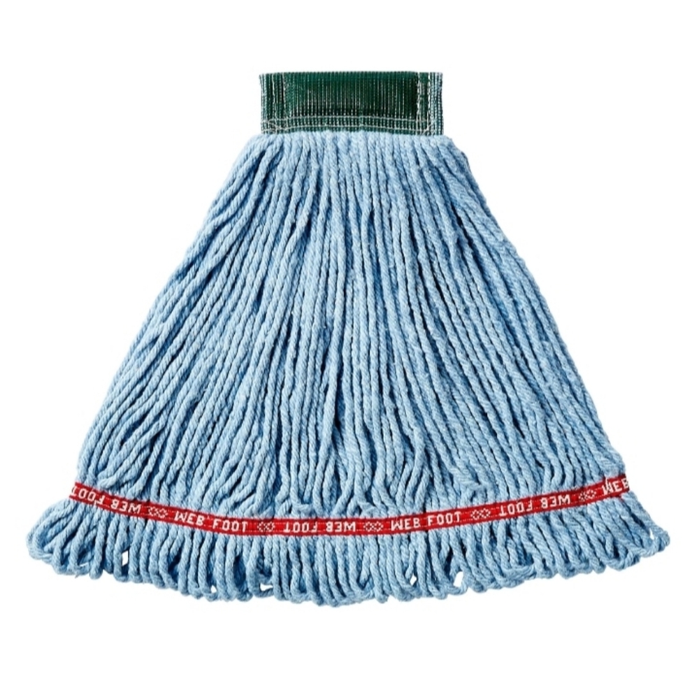 Rubbermaid FGA25206BL00 Web Foot Shrinkless Medium Mop Head